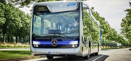 World premiere: Daimler Buses presents autonomously driving city bus of the future 